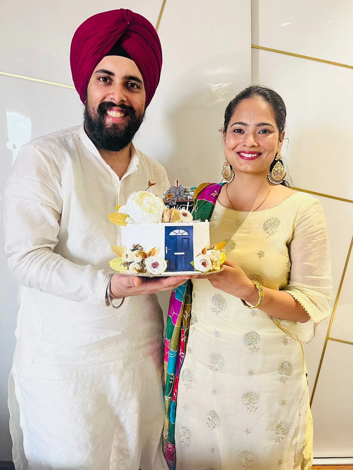Gurjot Singh and Simranjeet Kaur